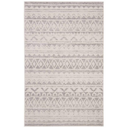 Safavieh 10 x 14 ft. Adirondack Global, Contemporary Rectangle Rug, Ivory & Grey ADR119B-10
